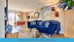 Küstenkojen BLAUE LAGUNE - FeWo 1-5 Pers mit 2 Schlafzimmern, Terrasse und SAUNA